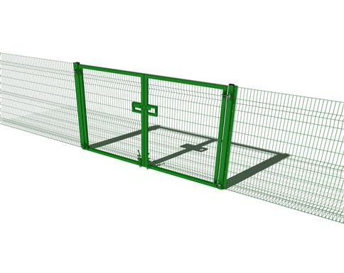 Perimeter Fencing 2M High Double Gate